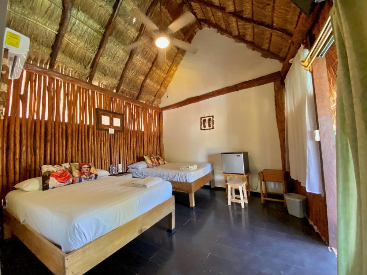 Cabanas Frida Chelem Bagian luar foto